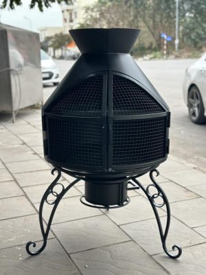 BẾP SƯỞI ĐỐT CỦI KẾT HỢP GIÀN NƯỚNG